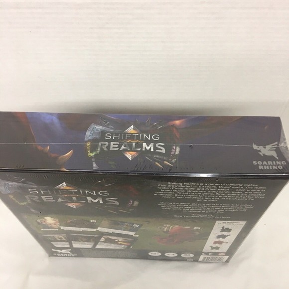 Board game Shifting Realms By Soaring Rhino Fantasy Goblin Pirate New sealed - Picture 8 of 15